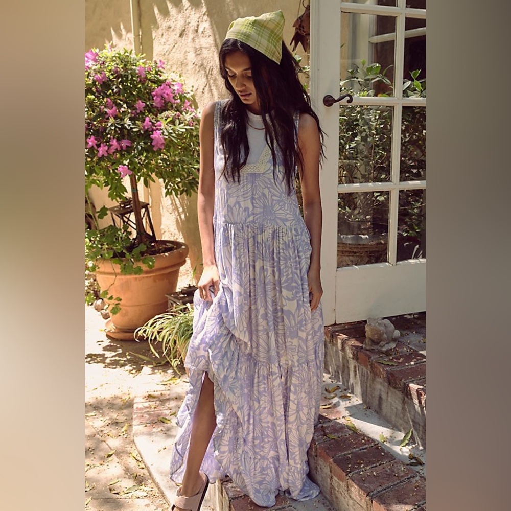 Free People Tiers For You Maxi Dress
